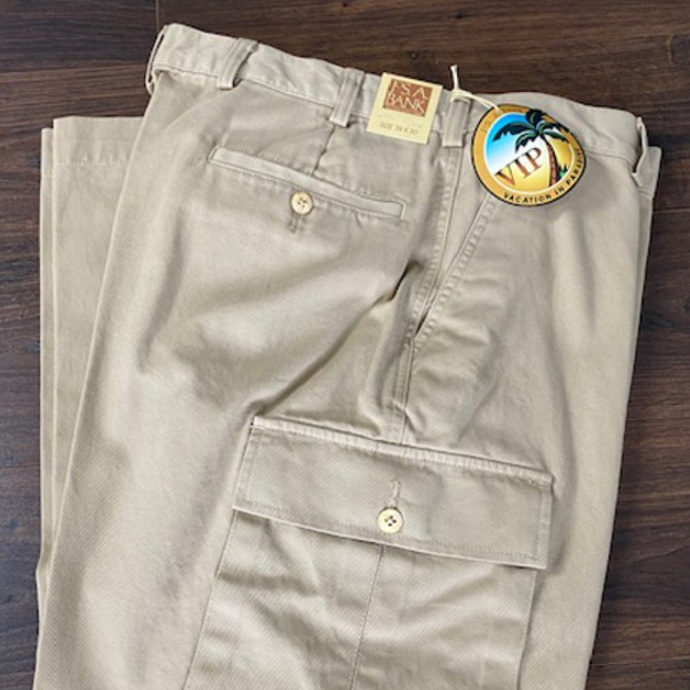 JoS A Bank VIP Vacation Slacks Mens Pant 38x29